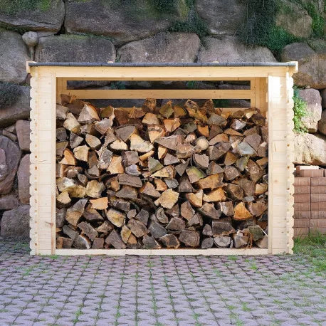 Rangement de bois de chauffage